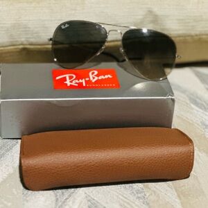 Ray-Ban Silver Sunglasses new with Box